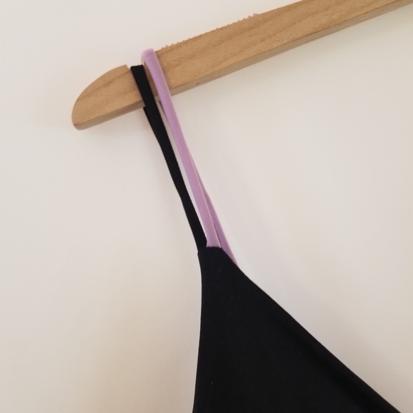 NICHE USA Spaghetti Strap Dress - Black Lavender - Picture 5 of 9